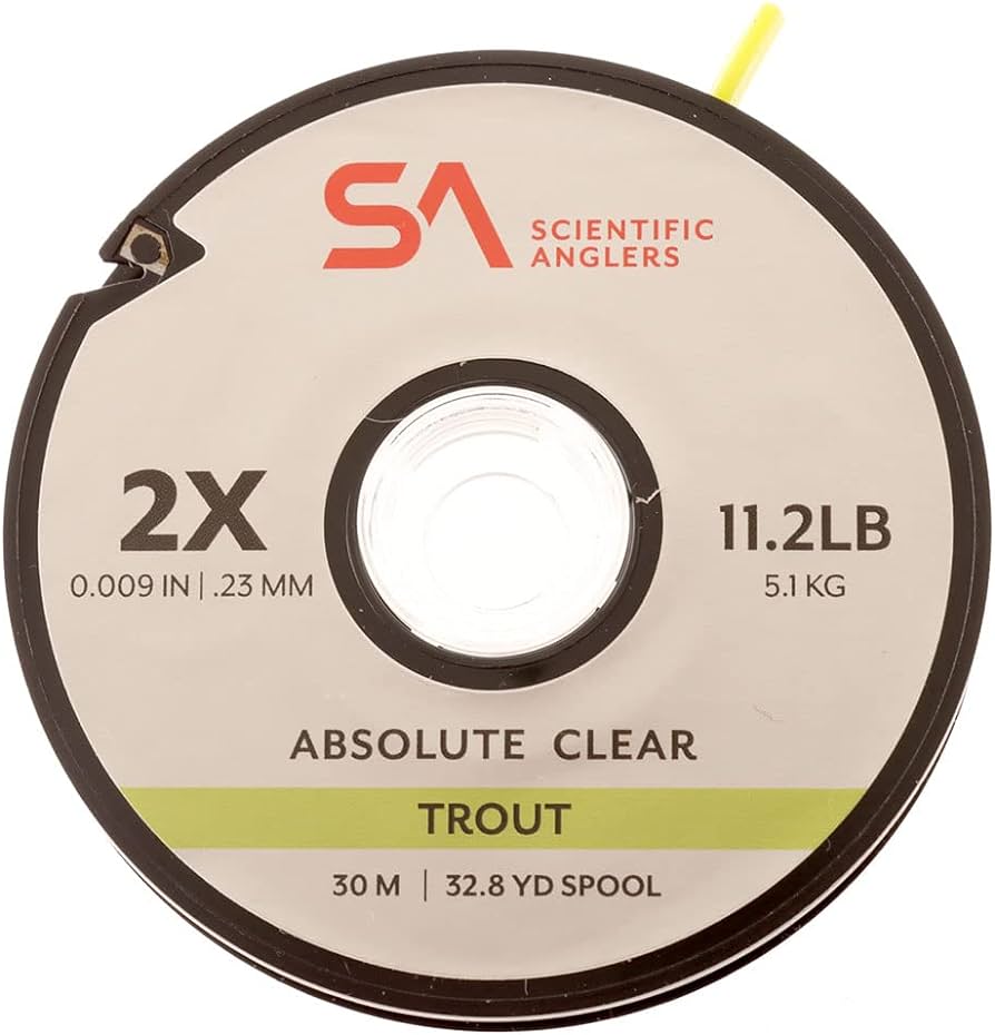 TIPPET ABSOLUTE TROUT CLEAR SC. ANGLERS 2X/30 M1