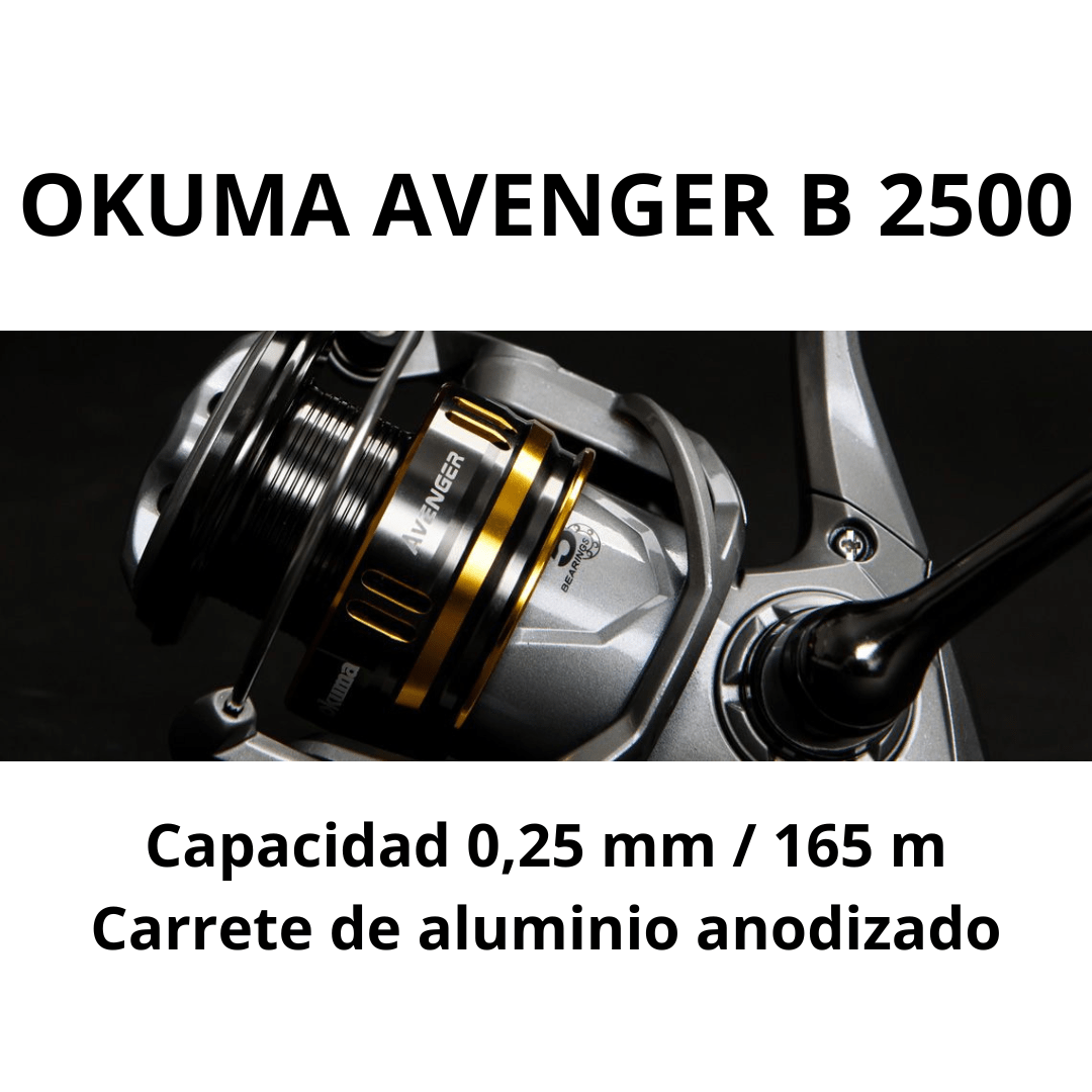 CARRETE OKUMA NEW AVENGER 2500B3