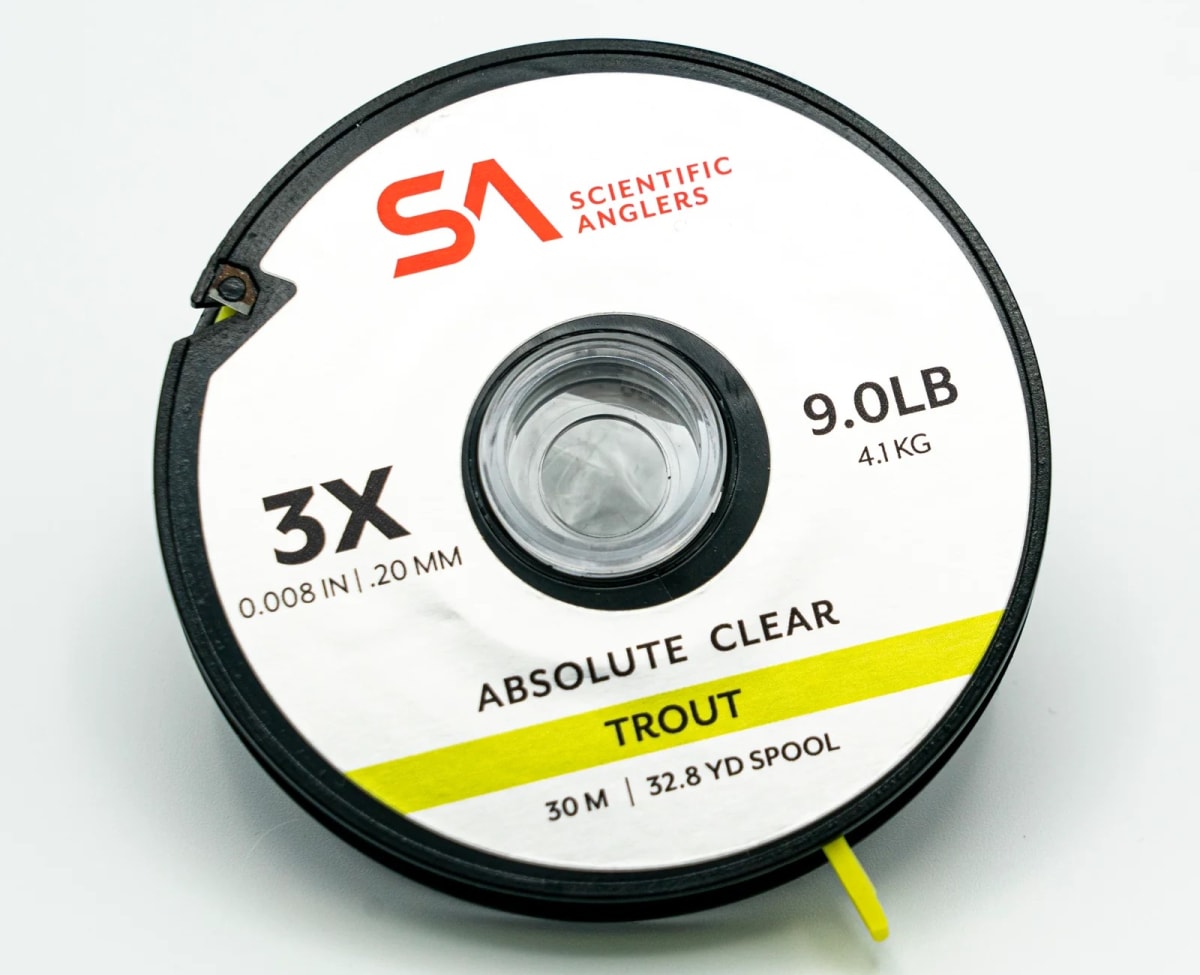 TIPPET ABSOLUTE TROUT CLEAR SC. ANGLERS 3X/30 M1