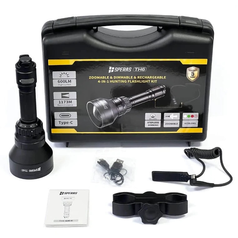 KIT LINTERNA CAZA TH61