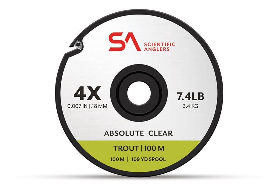 TIPPET ABSOLUTE TROUT CLEAR SC. ANGLERS 4X/30 M1