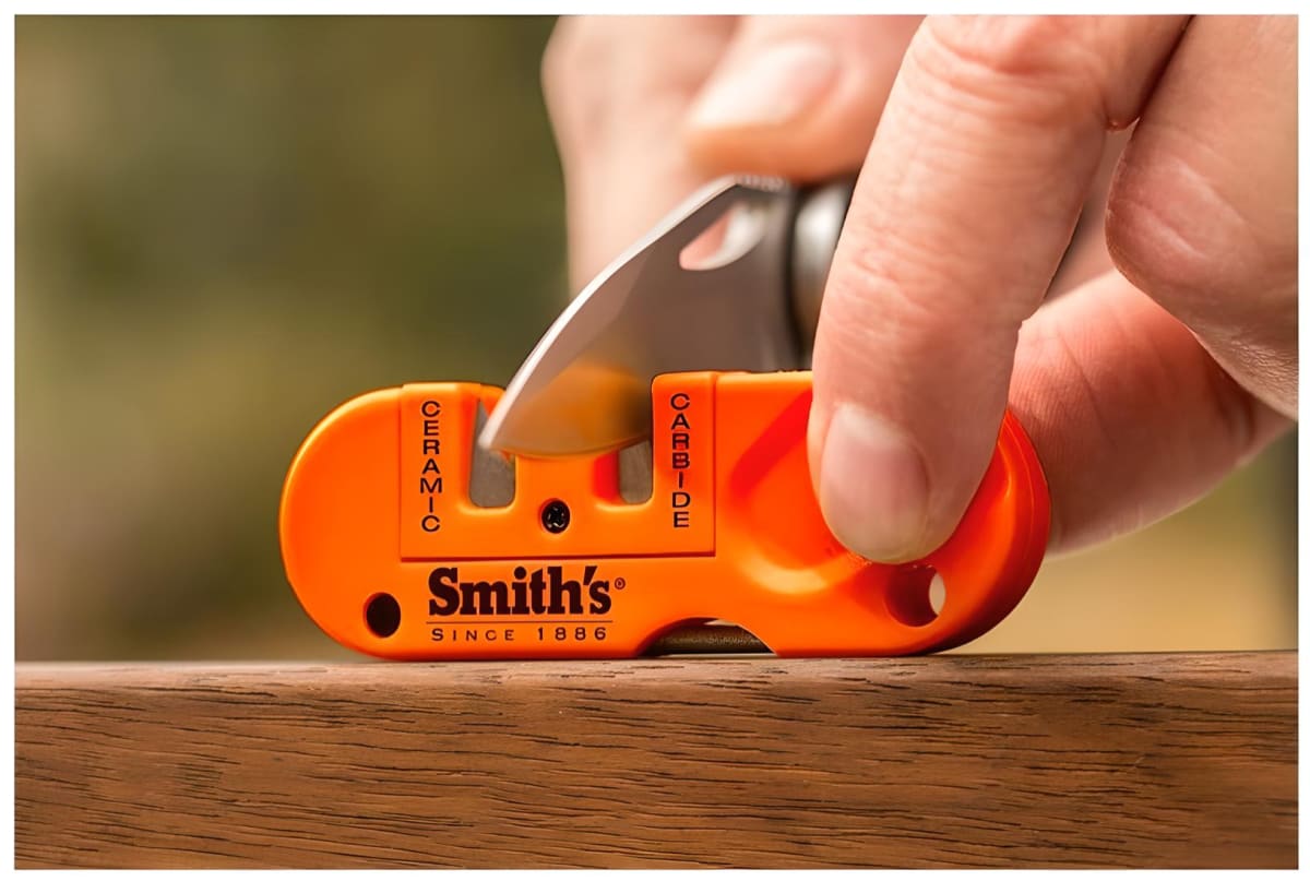 AFILADOR DE BOLSILLO POCKET PAL NARANJO SMITH'S3