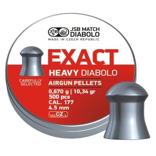 POSTON JSB EXACT HEAVY DIABOLO CAL .177 500 PCS1