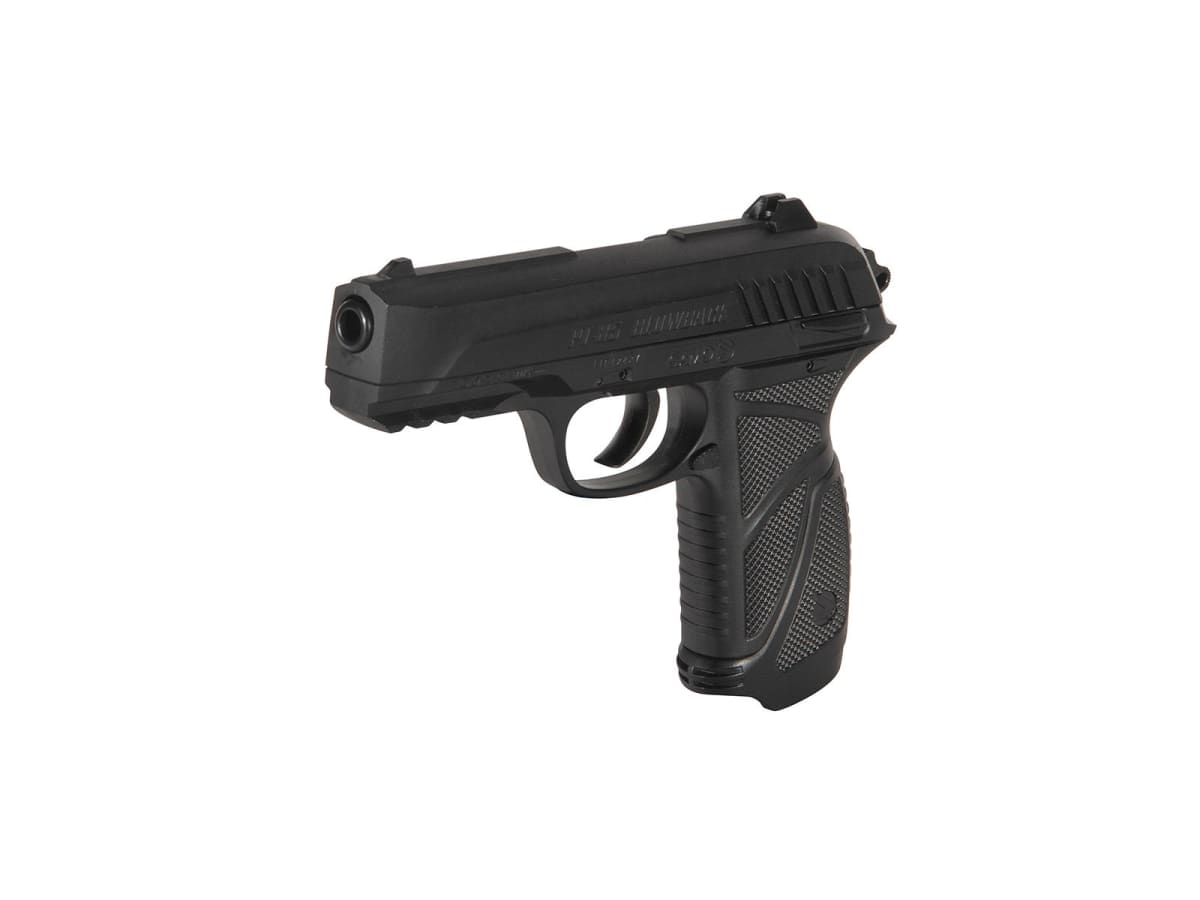 KIT PISTOLA PT-85 BLOWBACK + ACCESORIOS GAMO1