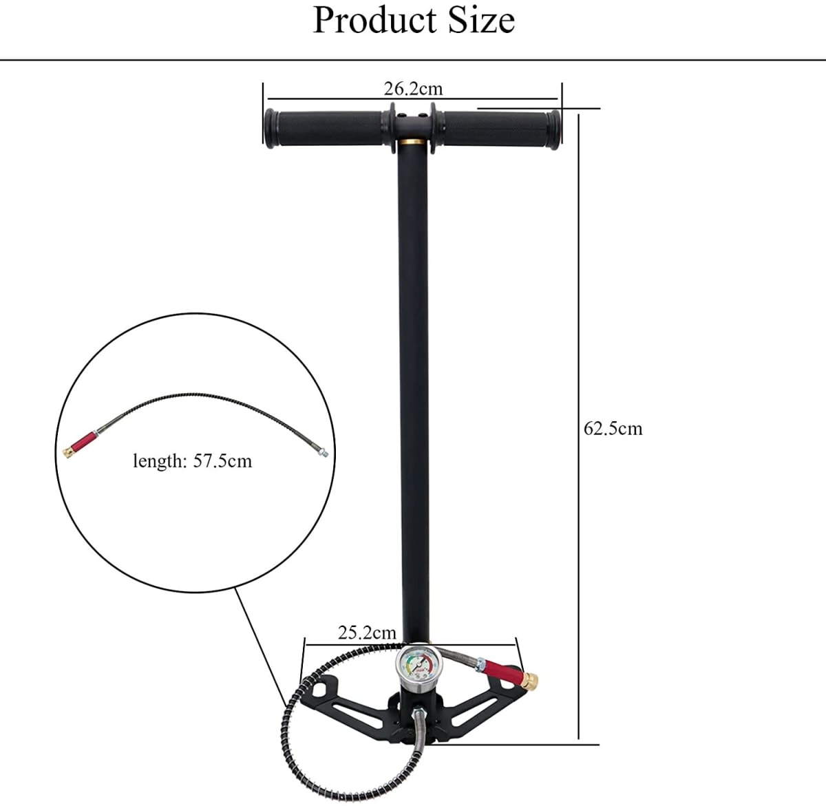 BOMBIN BLACK MOOSE 3 ETAPAS NEGRO 4500 PCI - 300 BARES5