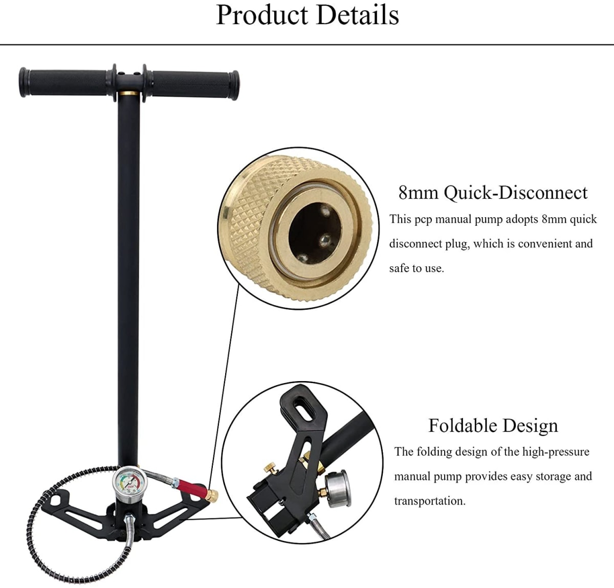 BOMBIN BLACK MOOSE 3 ETAPAS NEGRO 4500 PCI - 300 BARES3