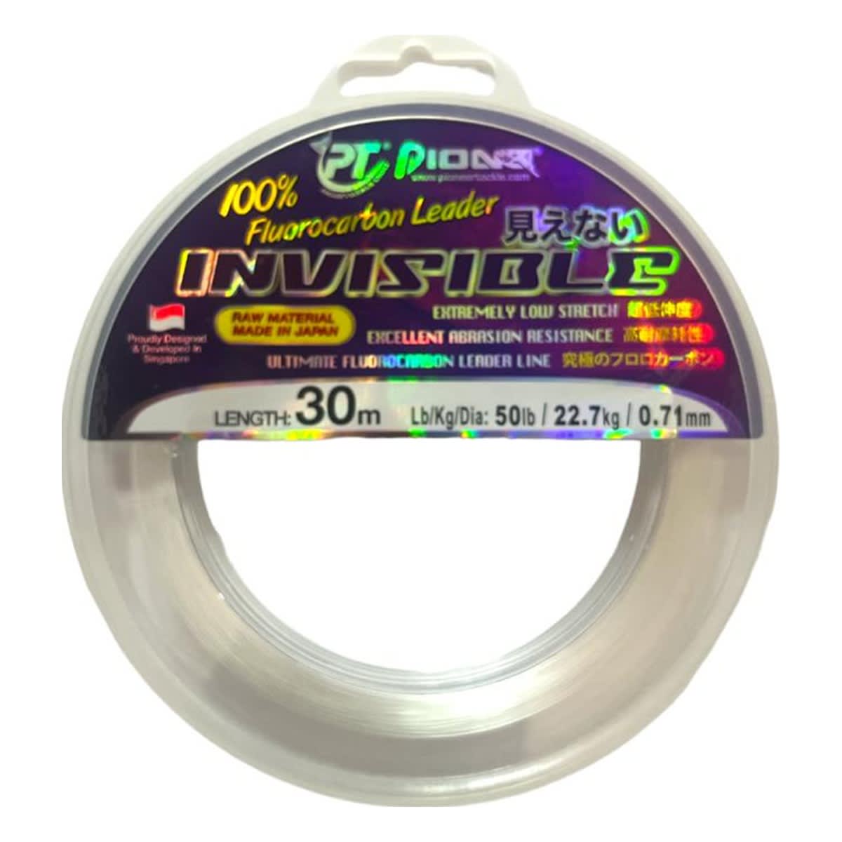FLUOROCARBONO LEADER PIONEER INVISIBLE 0.71MM 50LB 30M1