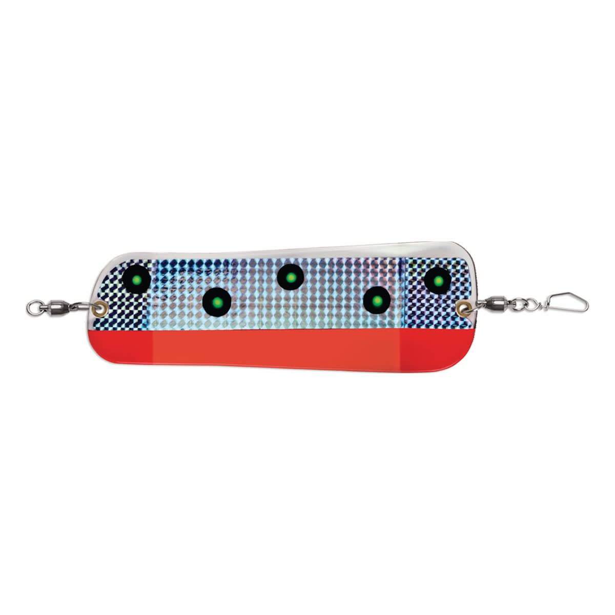 FLASHER LUHR JENSEN COYOTE 003 FL RED CHARTREUSE UV1