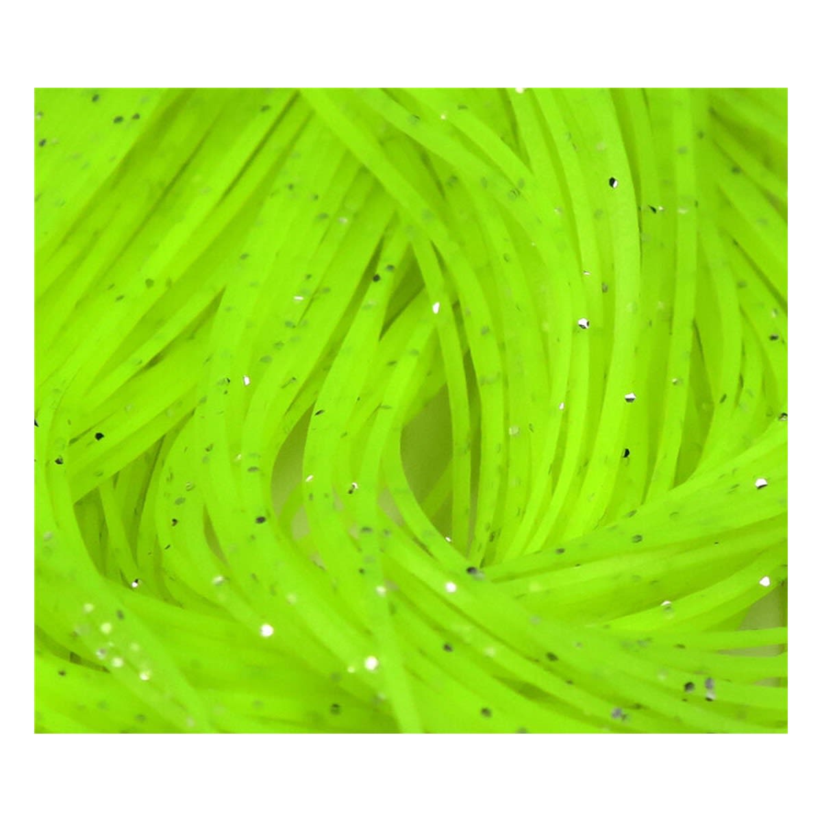 PATAS DE SILICONA HARELINE CRAZY LEGS CHARTREUSE SILVER #551