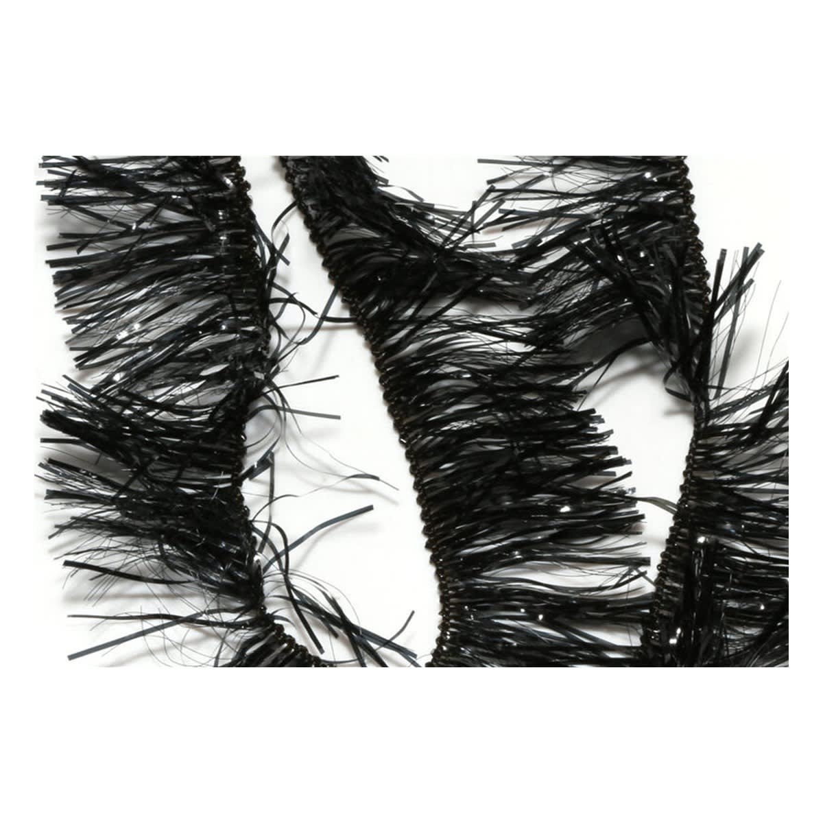 HARELINE FOLDED PALMERING CHENILLE 15MM BLACK1