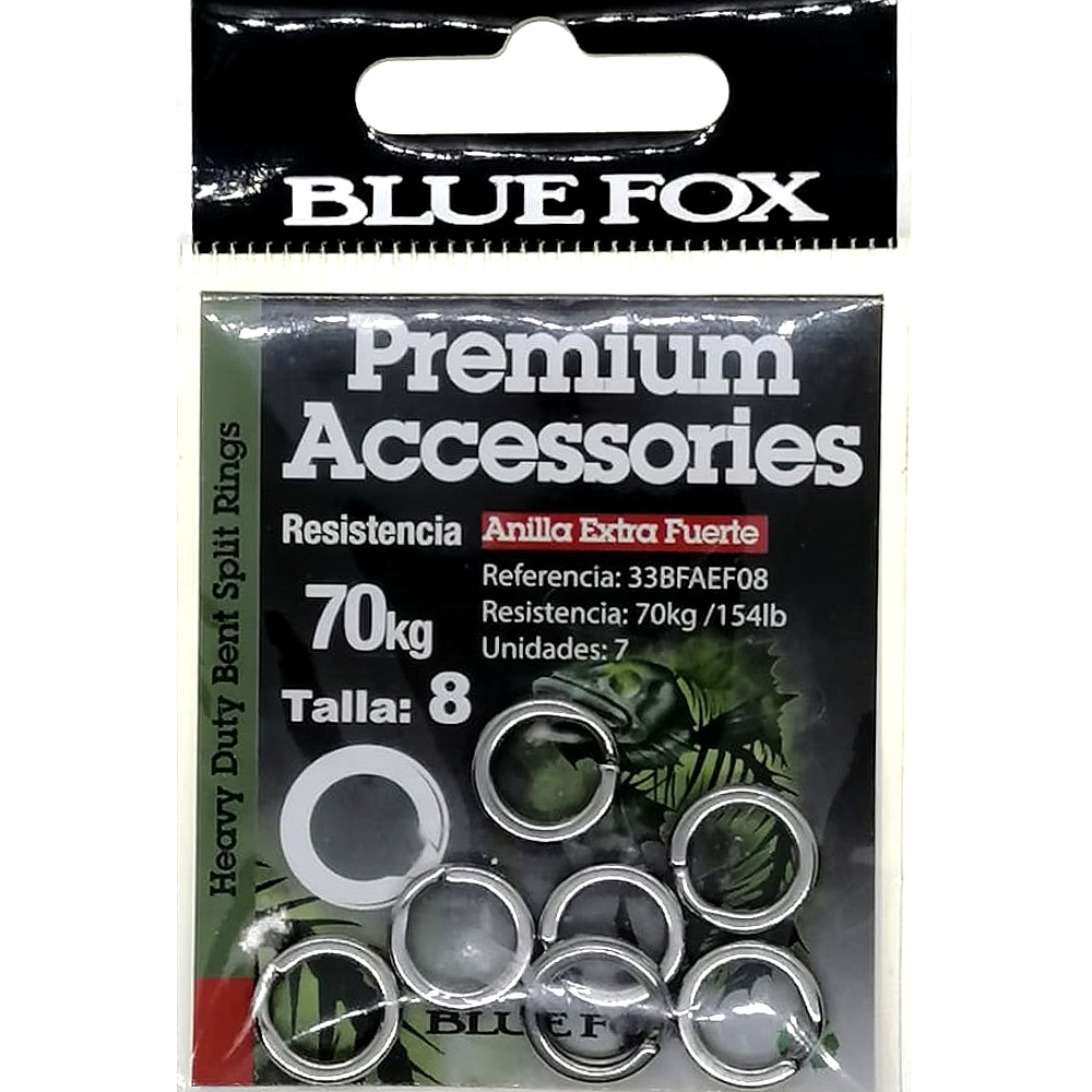 ANILLAS HEAVY DUTY BENT SPLIT RING6