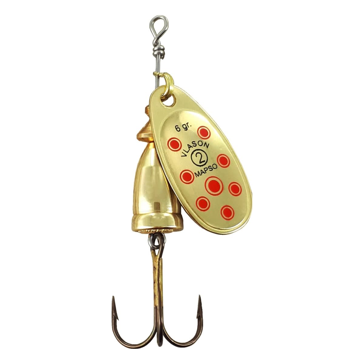 SPINNER MAPSO VLASON LUN ORO ROJO 6G1