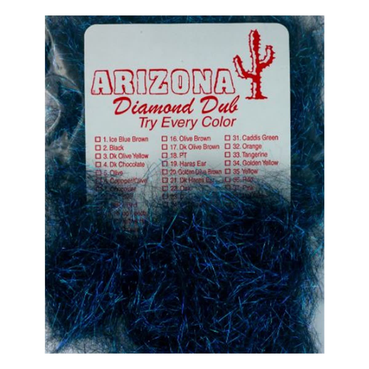 DUBBING MONTANA FLY ARIZONA DIAMOND DUB BLACK BLUE2