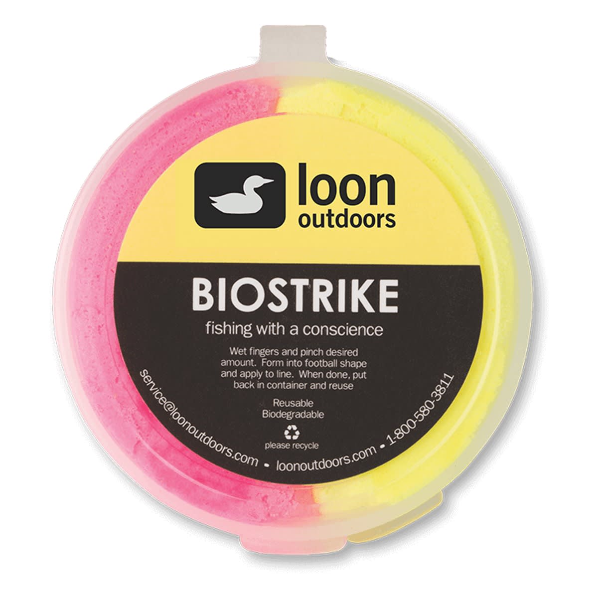 INDICADOR DE PICADA LOON BIOSTRIKE ROSADO AMARILLO1