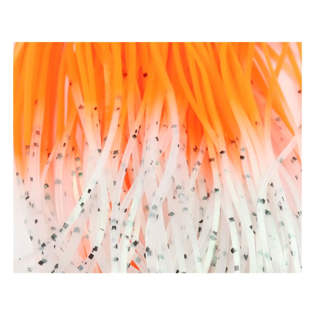 PATAS HARELINE CRAZY LEGS WHITE PEARL FL ORANGE TIP1