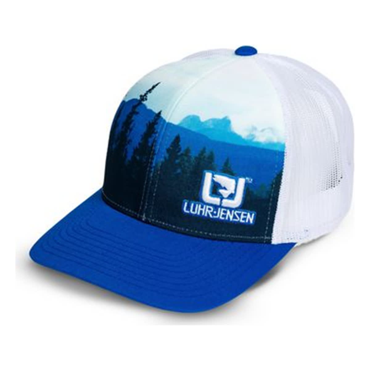 GORRO LUHR JENSEN INTO THE WILD TRUCKER AZUL BLANCO1