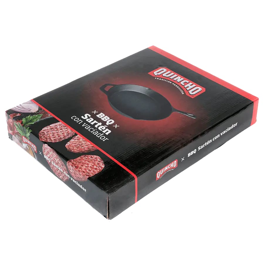 BBQ SARTEN C/VACIADOR QUINCHO2