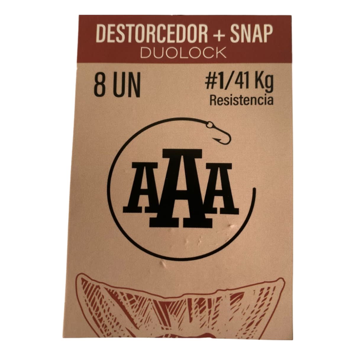 DESTORCEDOR + SNAP DUOLOCK AAA #1 41KG 8 UNIDADES1