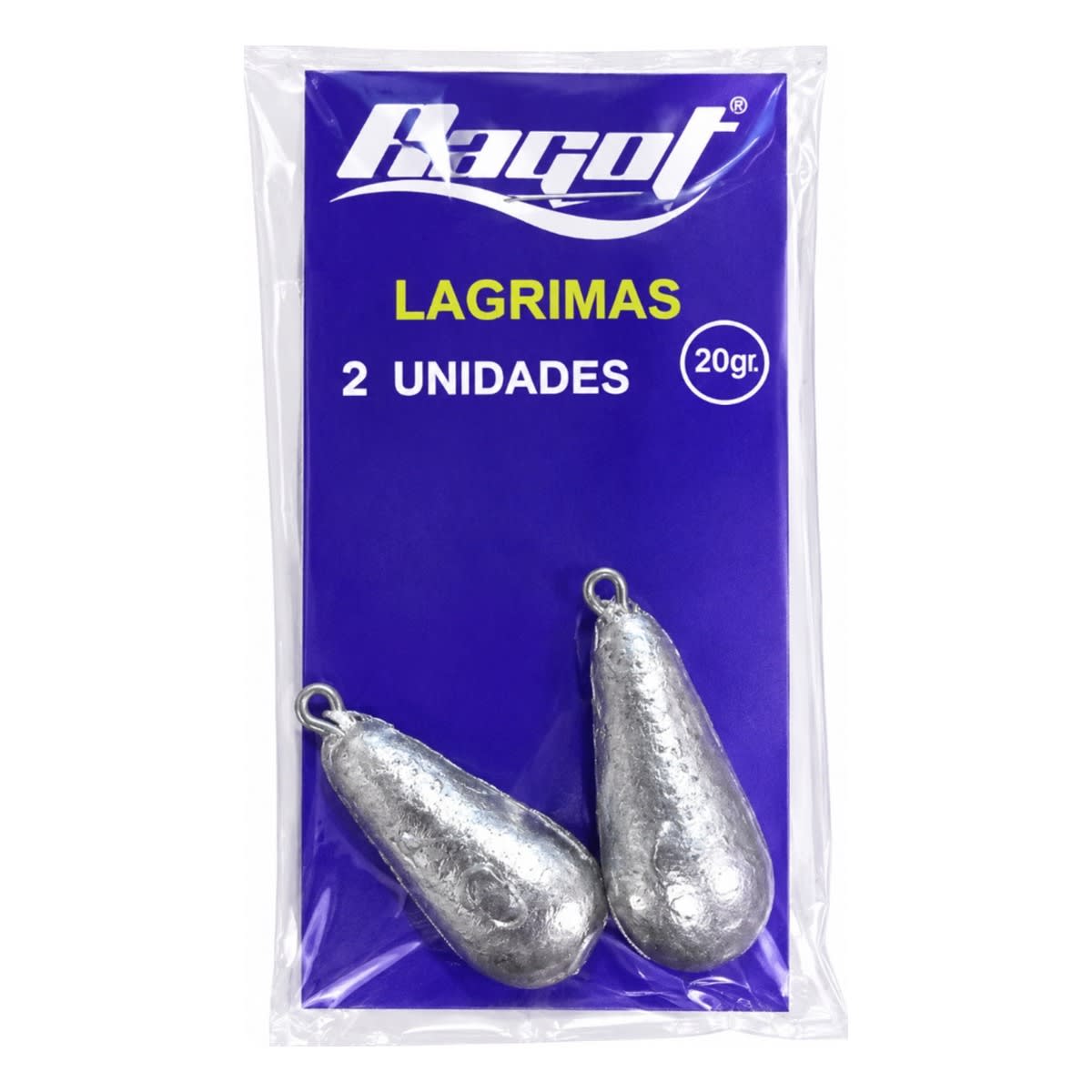 PLOMO LAGRIMA RAGOT 20G 2 UNIDADES1