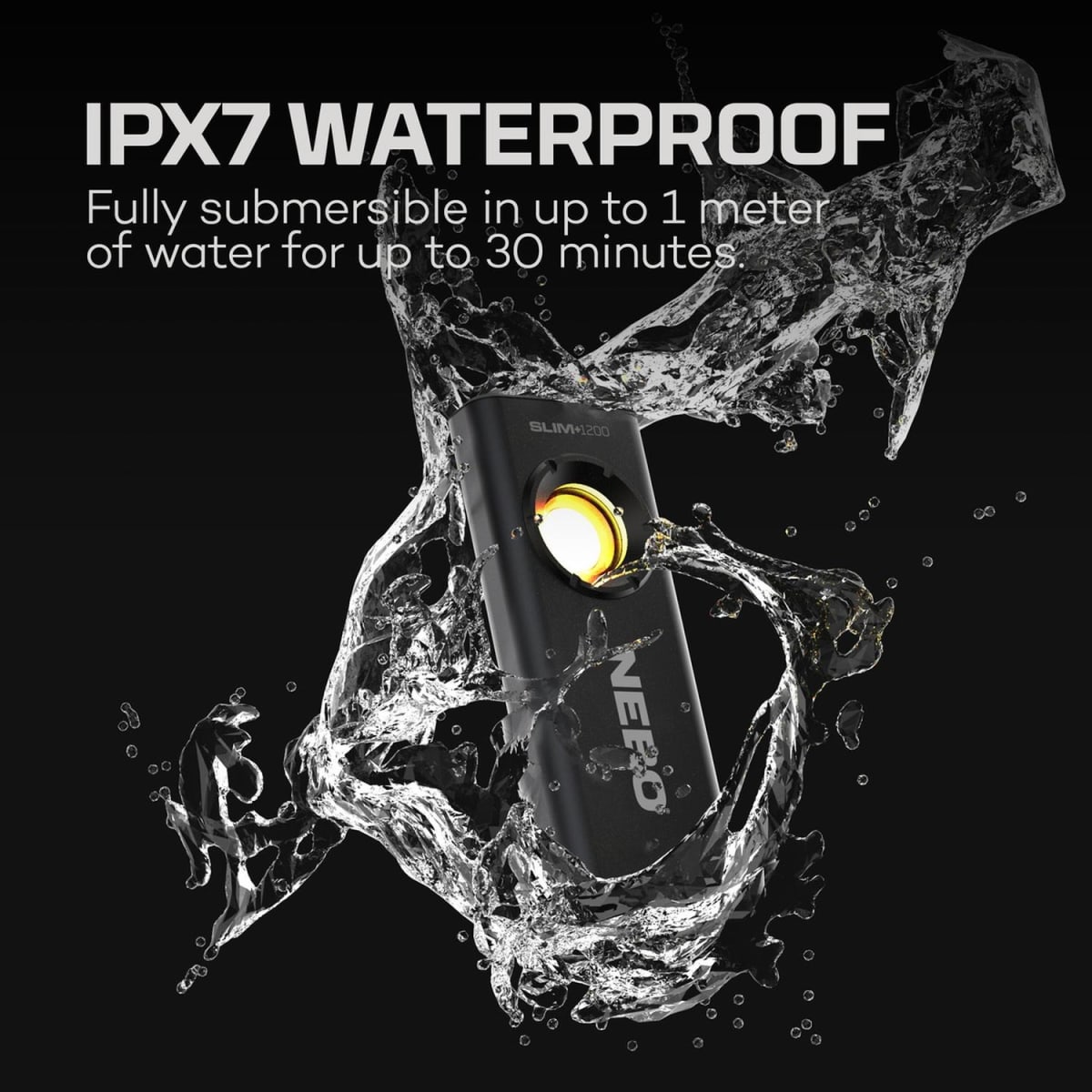 LINTERNA DE BOLSILLO RECARGABLE NEBO SLIM +1200 LÚMENES CON POWER BANK5