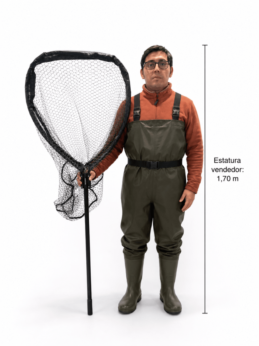 Chinguillo salmonero kaze rig- malla silicona2