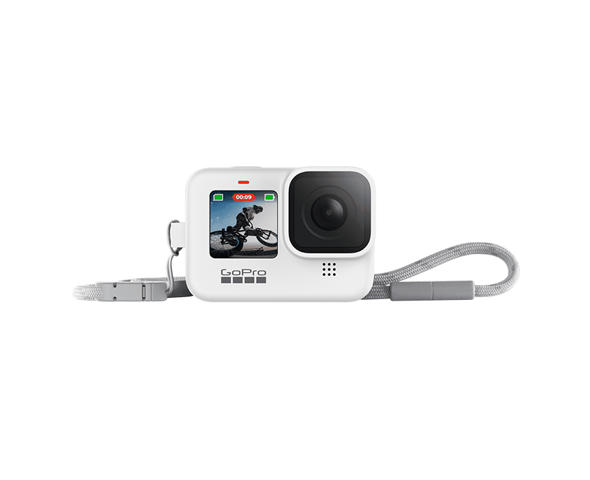 GOPRO SLEEVE+LANYARD (HERO9 BLACK) WHITE ADSST-0021