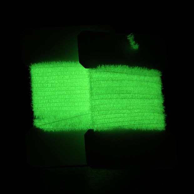 AFTERGLOW CHENILLE HARELINE ORANGE GLOW IN THE DARK3