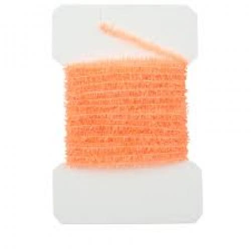 AFTERGLOW CHENILLE HARELINE ORANGE GLOW IN THE DARK1