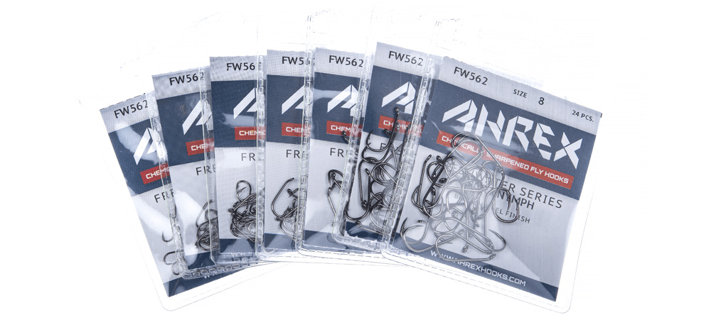Ahrex FW562 Short Nymph Hook Barbed2