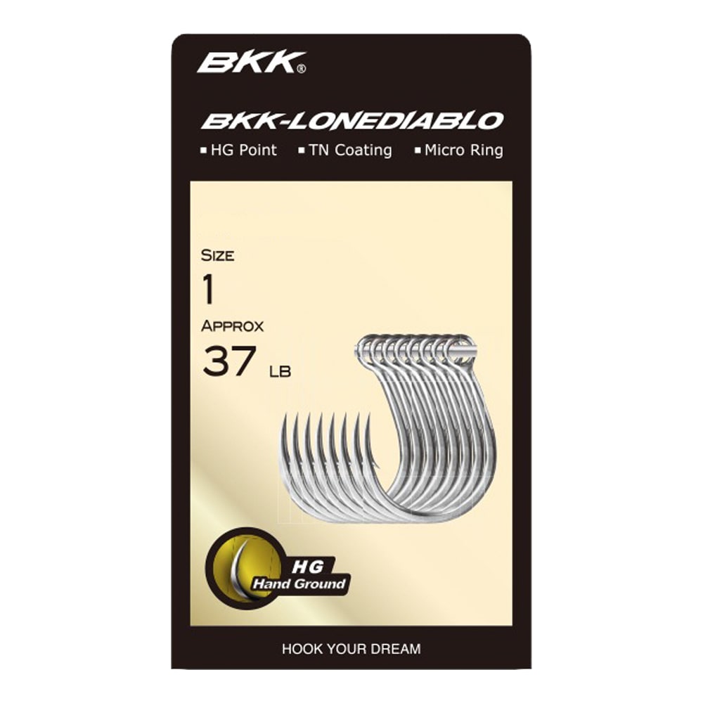 ANZUELO BKK LONE DIABLO 1#1