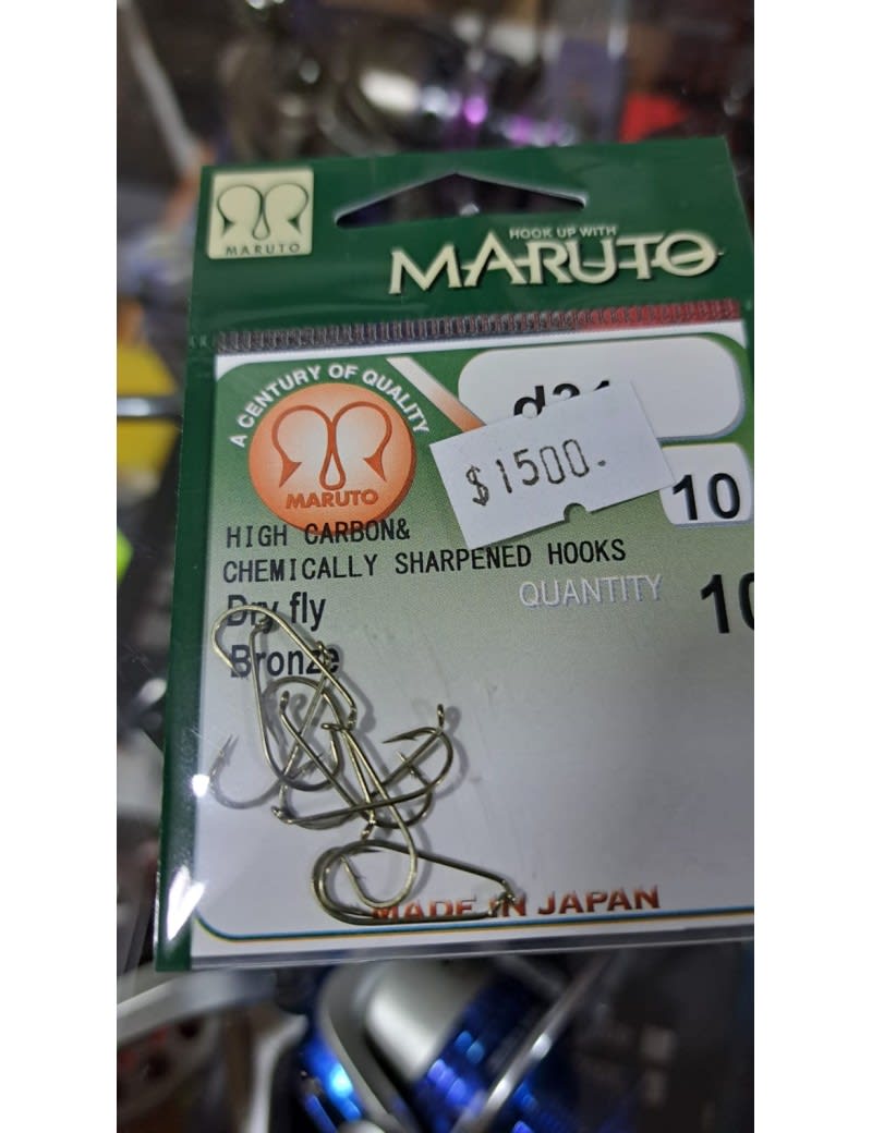 MARUTO DRY/NYMPH FLY HOOK D72 # 101