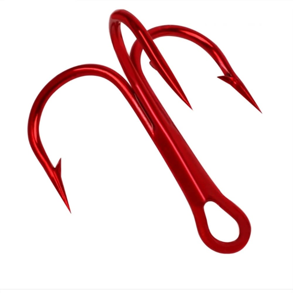 ANZUELO TRIPLE ROJO #8 EAGLE CLAW1