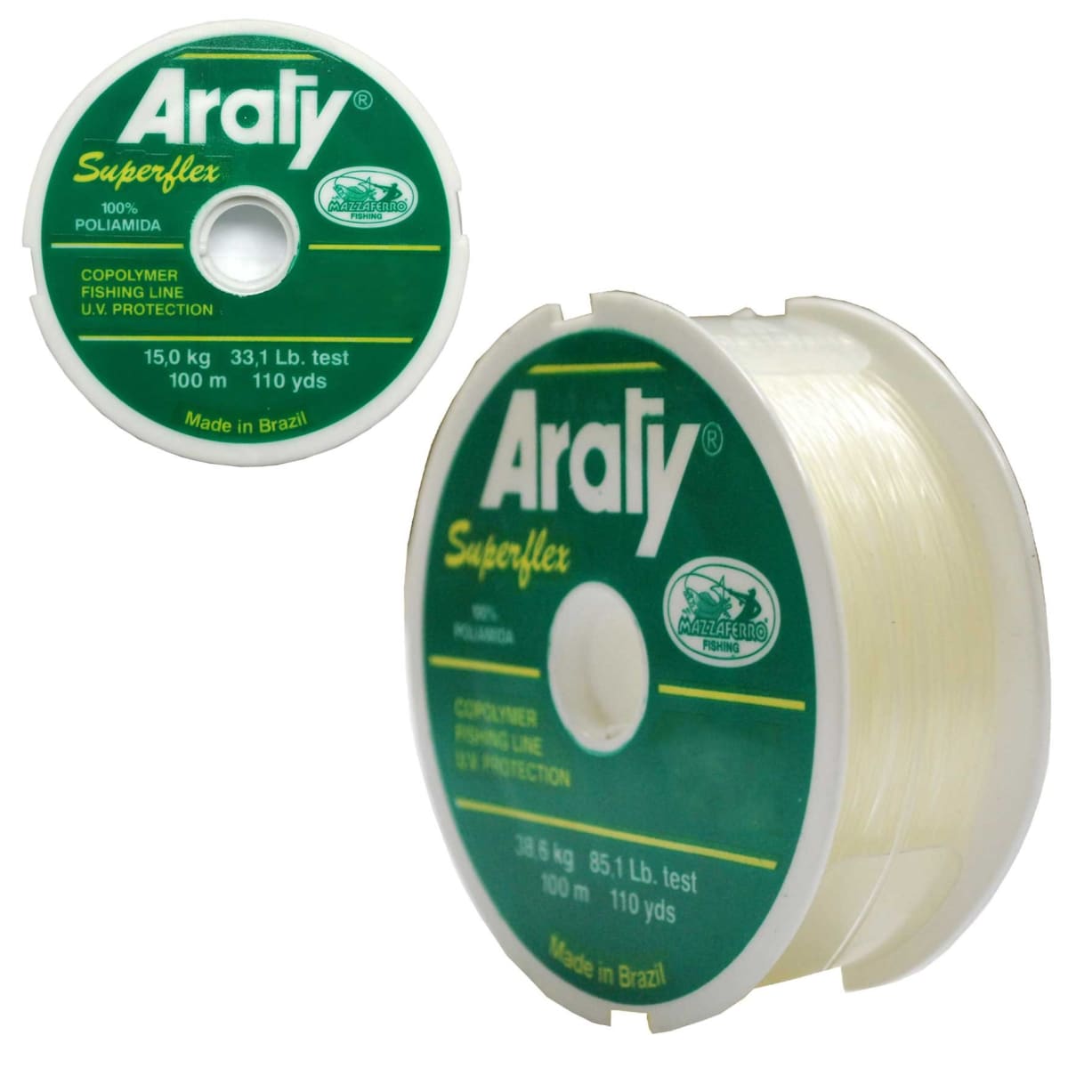 MONOFILAMENTO ARATY SUPERFLEX x100MT CLEAR1