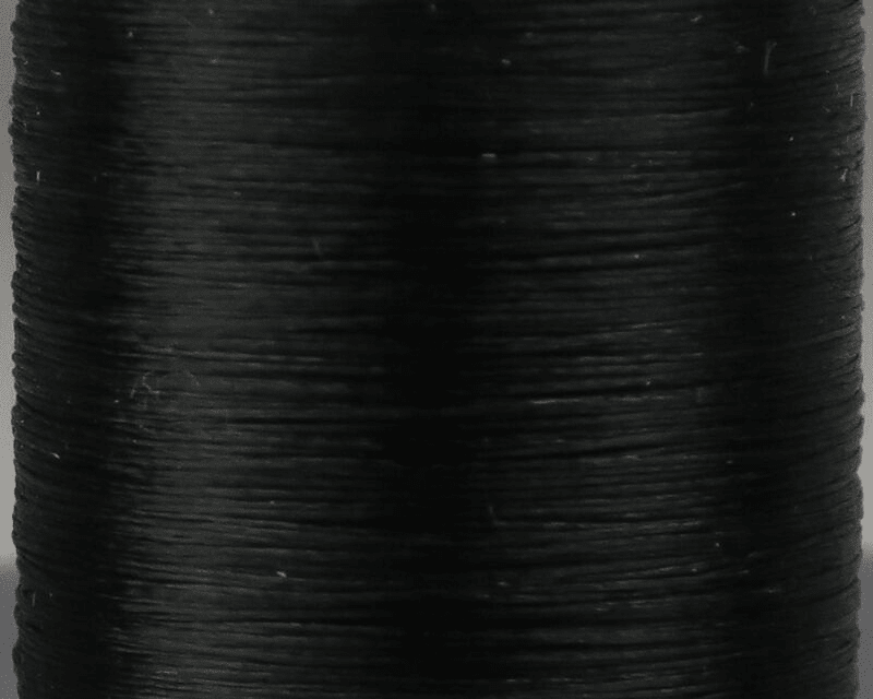210 Denier Waxed Danville Flymaster Plus BLACK #111