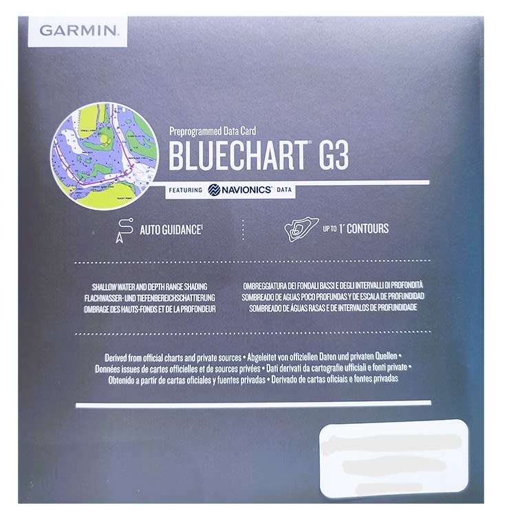 CARTA NAUTICA BLUECHART G3 GARMIN1