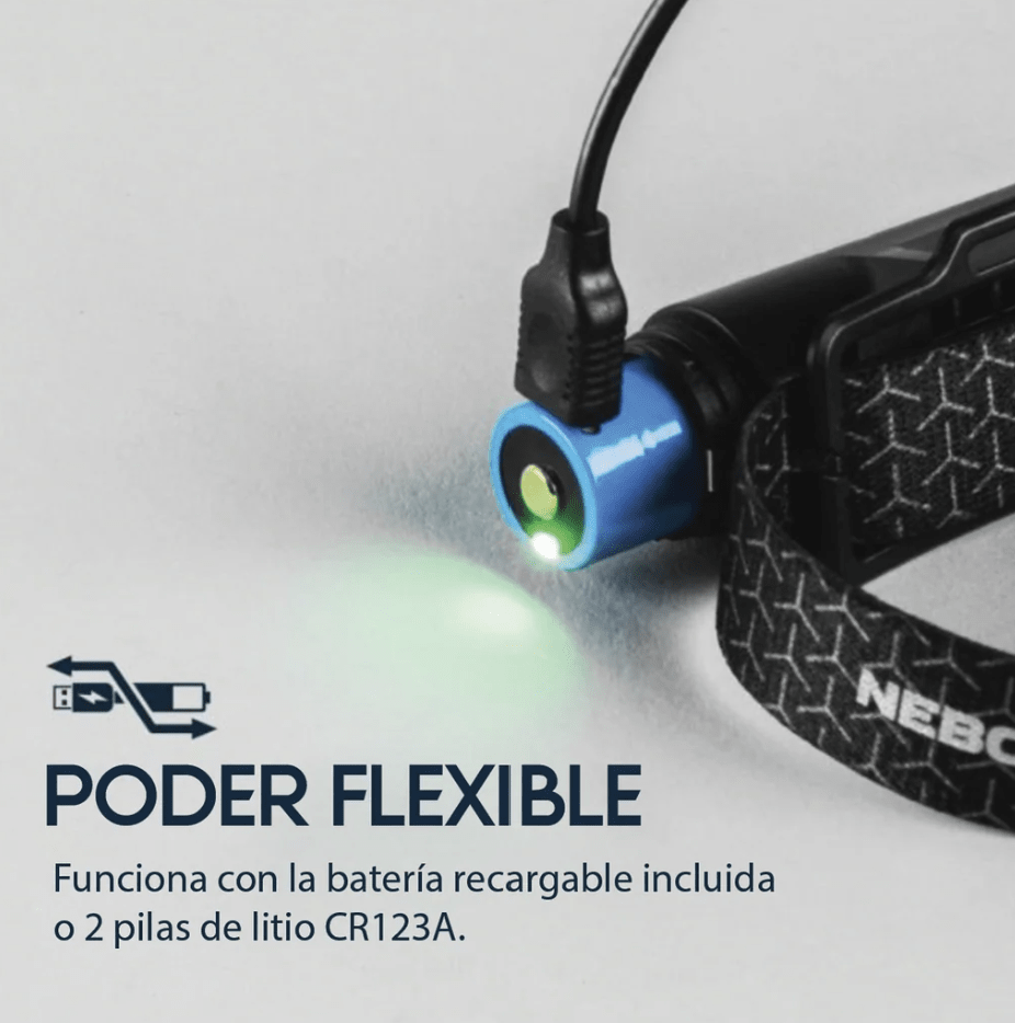 LINTERNA DE GORRA LED NEBO EINSTEIN CAP 10005