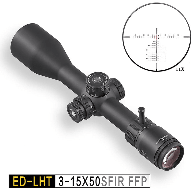 MIRA TELESCOPICA DISCOVERY M-18 ED-LHT GEN2 3-15X50SFIR FFP-Z2