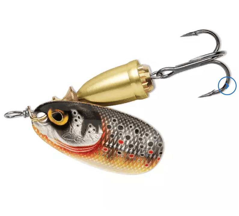 SPINNER VIBRAX GILDED 0 GDBT2