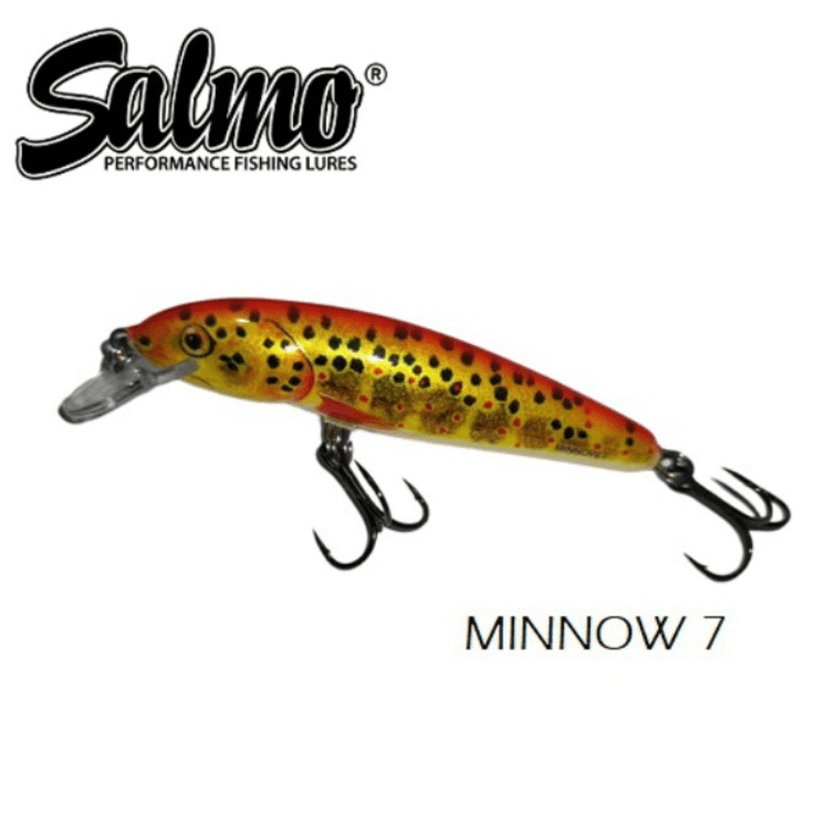 SEÑUELO SALMO MINNOW #MW 070 SI RBR1