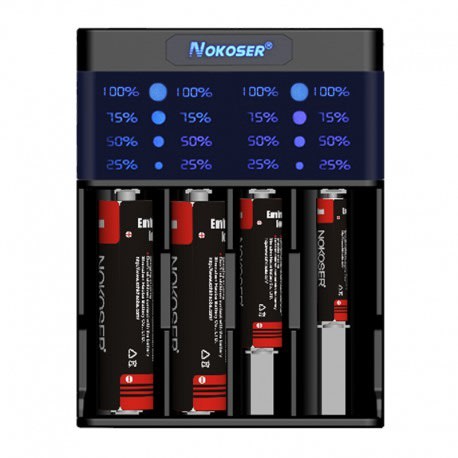 CARGADOR PILAS A4 NOKOSER2