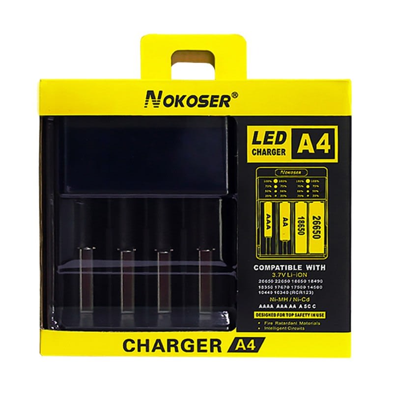 CARGADOR PILAS A4 NOKOSER1