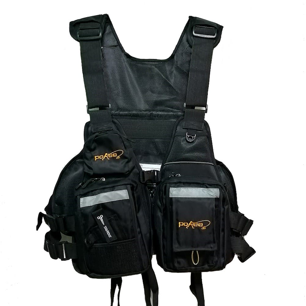 CHALECO DE PESCA MULTIFUNCION POKEE1