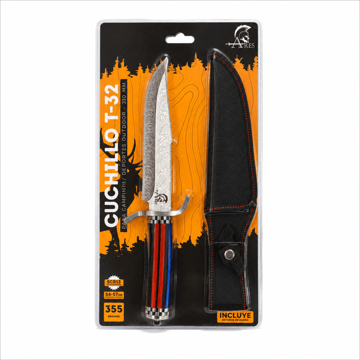 CUCHILLO TACTICO T-32 CON FUNDA3