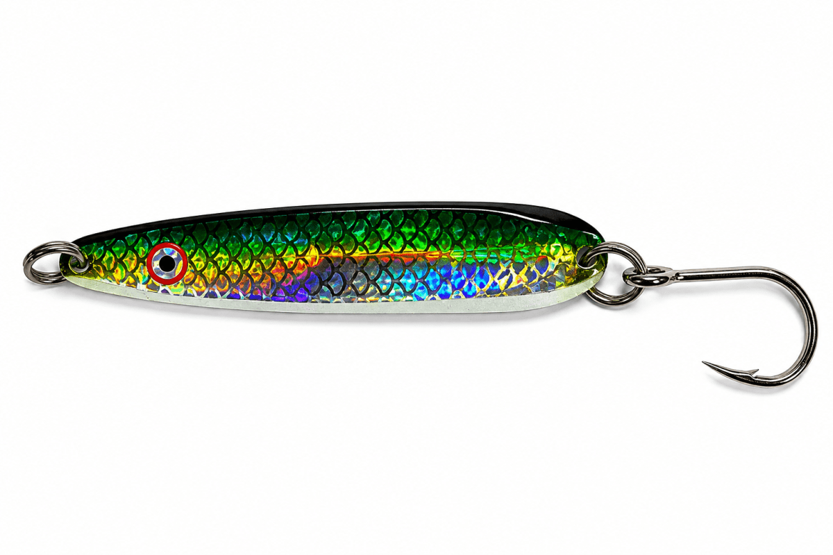 CUCHARA TROLLING GIBBS SKINNY G – GREEN HERRING AID4
