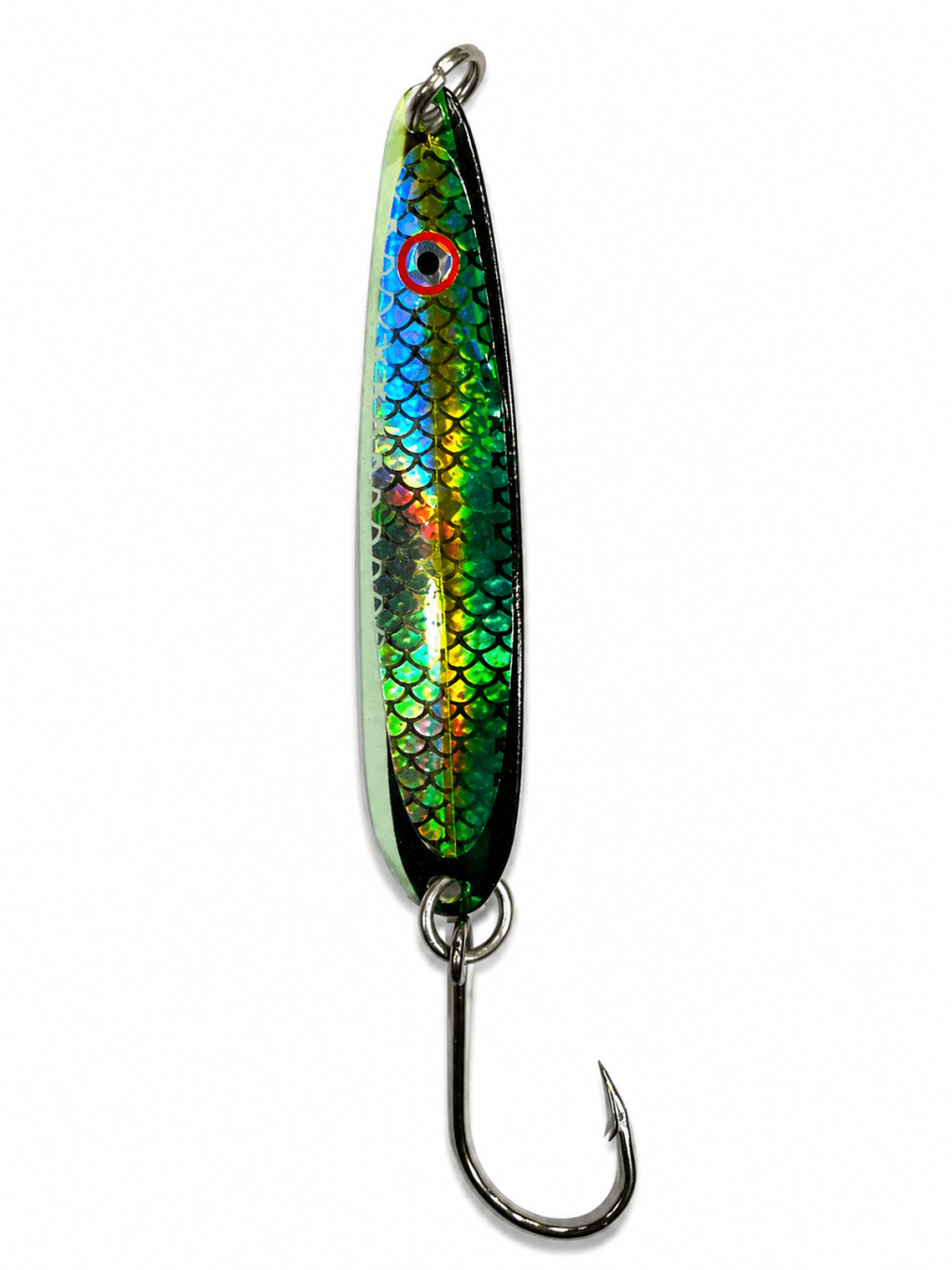 CUCHARA TROLLING GIBBS SKINNY G – GREEN HERRING AID2
