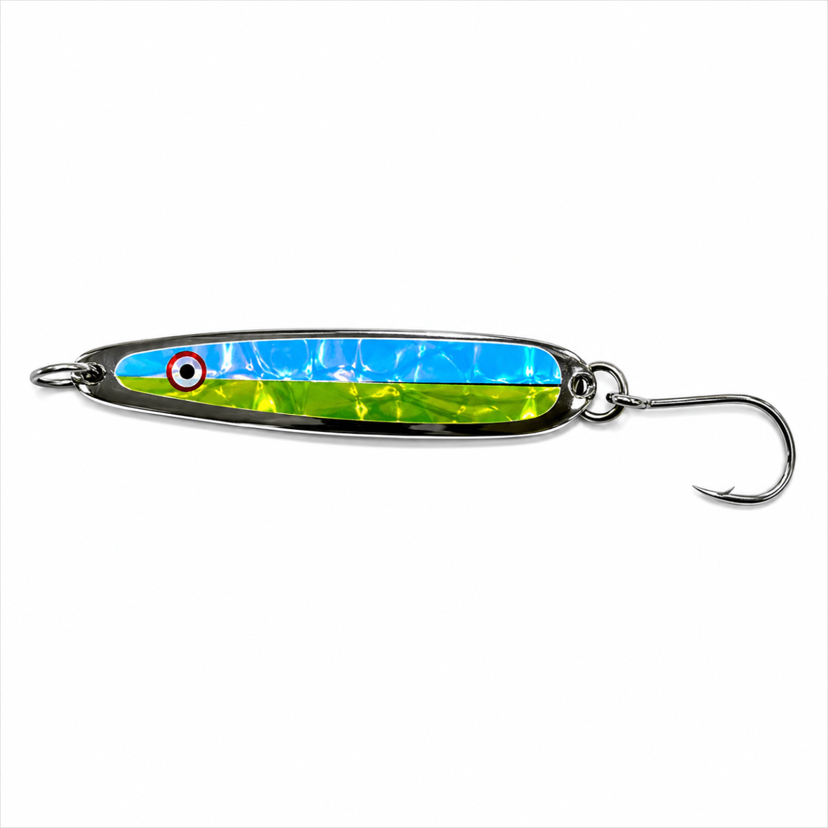 CUCHARA TROLLING GIBBS SKINNY G – CHARTREUSE PHANTOM4