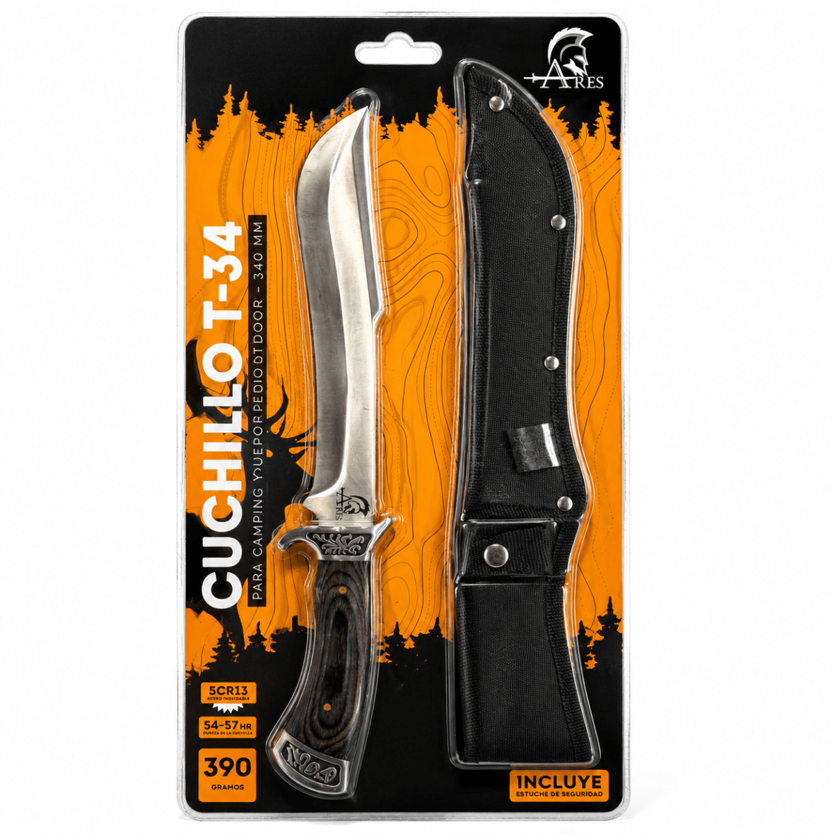 CUCHILLO TACTICO T-35  FUNDA3