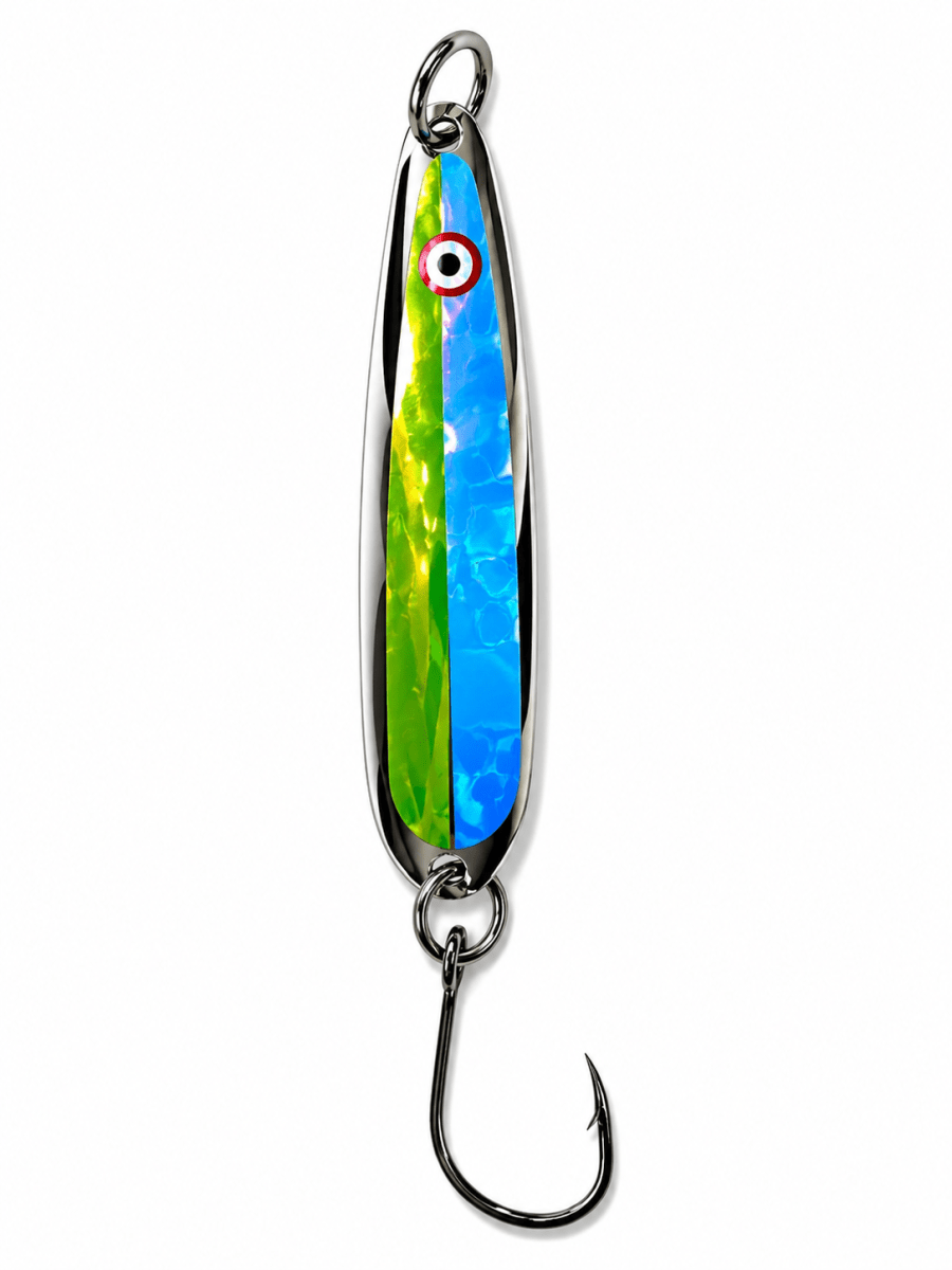 CUCHARA TROLLING GIBBS SKINNY G – CHARTREUSE PHANTOM2