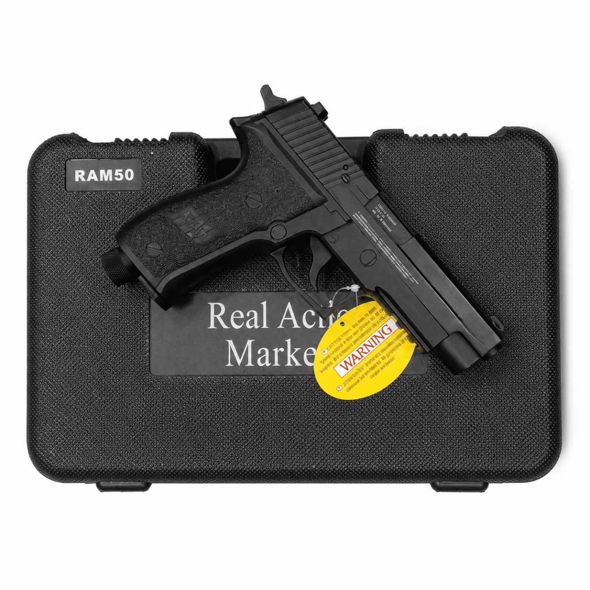 RAM 50 PISTOLA MARKER  CAL . 0,43 NEGRA3