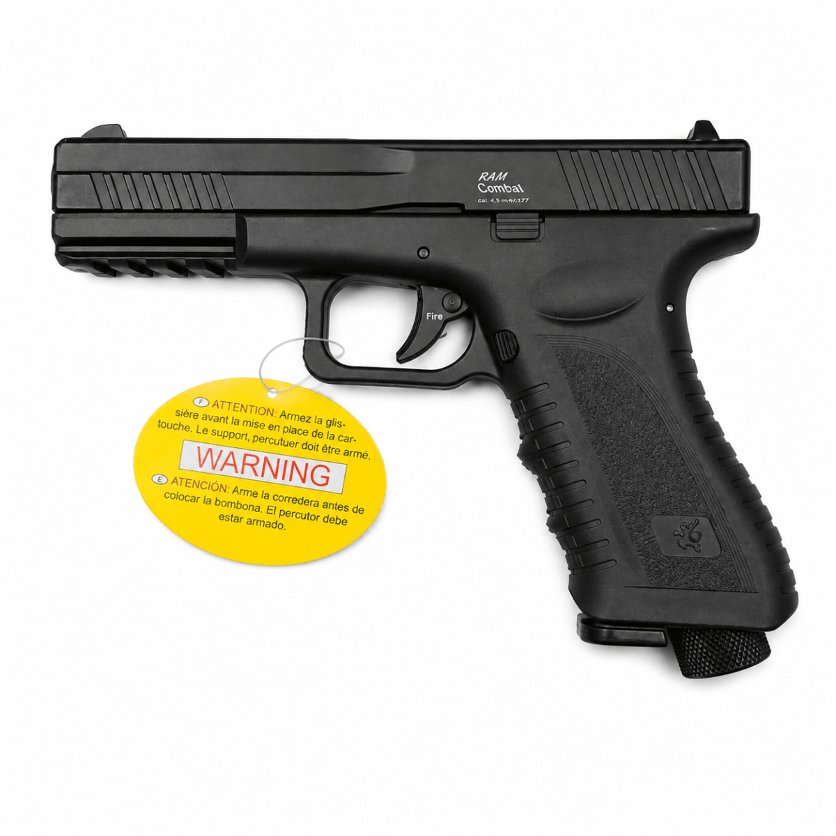 RAM COMBAT'B PISTOLA MARKET RAM 33 BLACVK CAL.0,43 NEGRA1